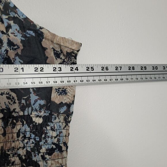 Maurices Dark Romantic Floral Cotton Plus Size Midi Date Night Dress Size 3x - Picture 6 of 7